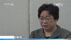 Gui Minhao na záznamu ínské televize CCTV ze 17. ledna 2016. Dle reportáe se...