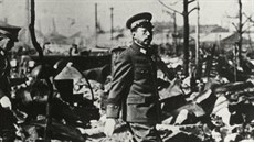 Japonský císař Hirohito v roce 1945.
