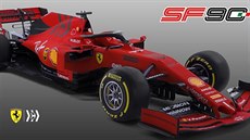 Monopost Formule 1 stáje Scuderia Ferrari pro sezonu 2019