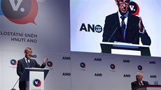 Pedseda hnutí ANO a premiér Andrej Babi (17. únor 2019)