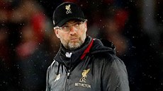 Liverpoolský trenér Jürgen Klopp bhem osmifinále Ligy mistr proti Bayernu...