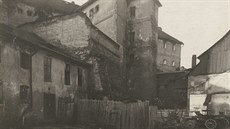 Zadní trakt bývalé vznice, která v centru Olomouce stávala na míst souasného...