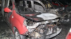 Ohe zniil v autobazaru na Rozkoi v listopadu roku 2017 osm aut.