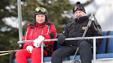 Putin si zalyoval s Bloruským prezidentem Lukaenkem