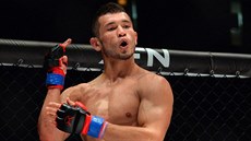 Machmud Muradov na MMA galaveeru XFN 6 v O2 aren (Praha, 7. prosince 2017)