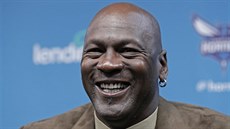 Michael Jordan, majitel Charlotte Hornets a hostitel Utkání hvzd NBA 2019