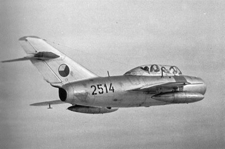V Aeru licenn vyrbn cvin MiG-15UTI