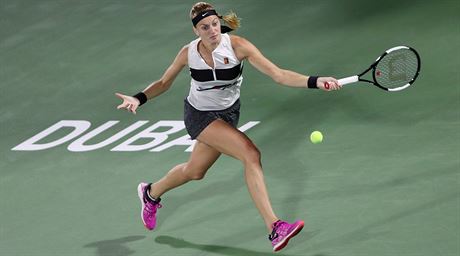 Petra Kvitová ve finále turnaje v Dubaji