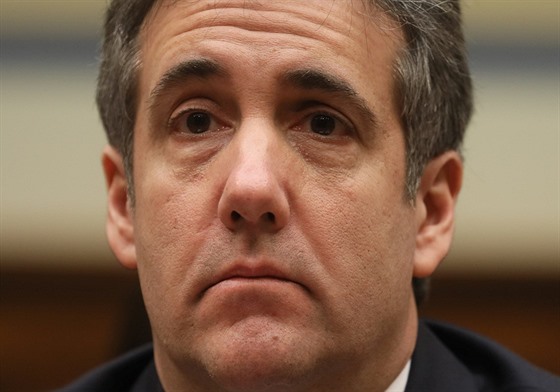 Nkdejí Trumpv právník Michael Cohen vypovídá ve Snmovn reprezentant. (27....