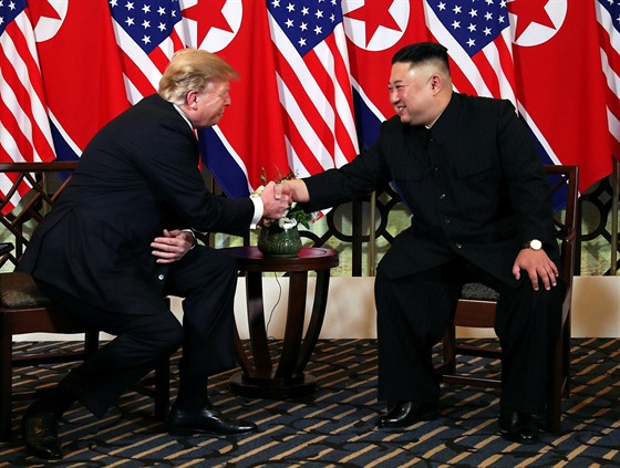 Vrcholná schzka amerického prezidenta Donalda Trumpa a severokorejského vdce...