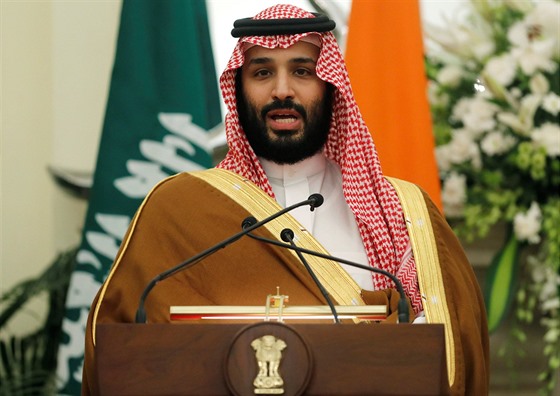 Saúdský korunní princ Muhammad bin Salmán (20. února 2019)