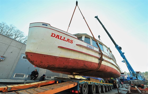 Na rekonstrukci lod Dallas za 15,6 milionu korun dohlédli i památkái, od roku 2013 je toti plavidlo kulturní památkou. 