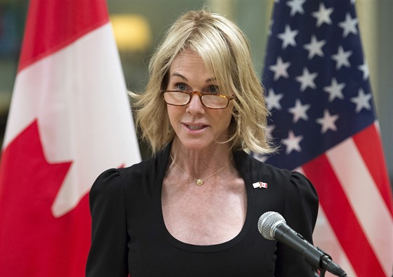 Kelly Craftová, která je v souasnosti americkou velvyslankyní v Kanad....