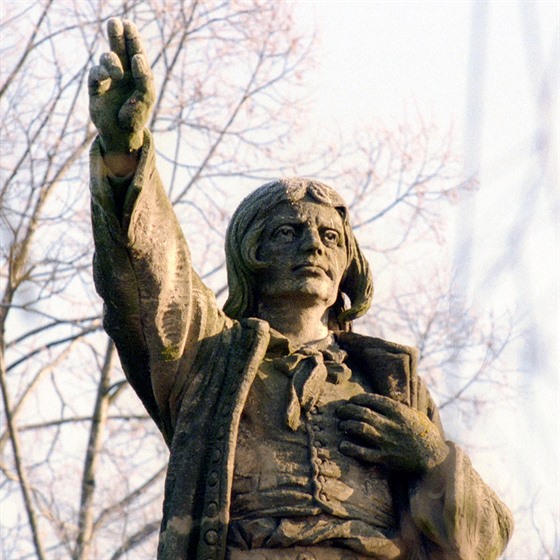 Socha Jakuba Kubaty stojí nedaleko Zbudova. Pipomíná tak osud jihoeského...
