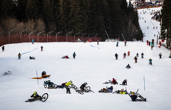 Chinese Downhill 2019 ve pindlerov Mlýn (23.2.2019).