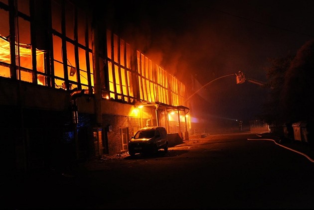 Po požáru skladu potravin na Jihlavsku je škoda tři miliony korun