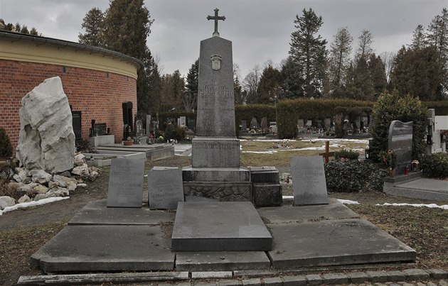 Setníkova hrobka na opavském hbitov.