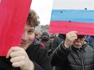 Rusové v Moskv uspoádali pochod na uctní památky opoziního politika Borise...