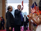 Vrcholná schzka amerického prezidenta Donalda Trumpa a severokorejského vdce...