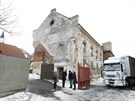 Synagoga se nachz pobl ulice Jana Autengrubera v centru Pacova, na okraji...
