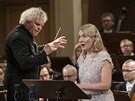 Sir Simon Rattle a Magdalena Kožená na koncertě s Českou filharmonií