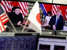 Setkání amerického prezidenta Donalda Trumpa a v�dce KLDR Kim �ong-una v Hanoji...