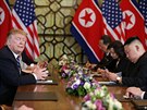 Summit amerického prezidenta Donalda Trumpa a vdce KLDR Kim ong-una v Hanoji...