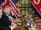 Summit amerického prezidenta Donalda Trumpa a vdce KLDR Kim ong-una v Hanoji...