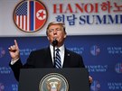 Americký prezident Donald Trump hodnotí schzku s vdcem KLDR Kim ong-unem v...