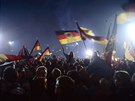 Berlnsk oslavy znovusjednocen zpadnho a vchodnho Nmecka. (3. jna 1990)