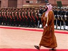 Saúdský korunní princ Muhammad bin Salmán navtívil Indii. (20. února 2019)