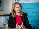 Favoritka nadcházejících prezidentských voleb na Slovensku Zuzana aputová (28....