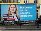 Pedvolební kampa kandidátky na slovenskou prezidentku Zuzany aputové (4....