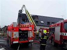 Z�sah hasi�� u po��ru azylov�ho domu v Dalov� u �ternberka. (21. �nora 2019)