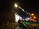 Z�sah hasi�� u po��ru azylov�ho domu v Dalov� u �ternberka. (21. �nora 2019)