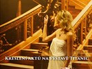 Rekonstrukce slavn scny z filmu Titanik