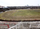 Na chtrajc brnnsk stadion za Lunkami se po ase vrtil opravdov...