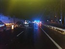 Dopravn� nehoda na silnici I/37 u Pardubic skon�ila tragicky.