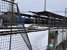 Souasný tristní stav vlakového nádraí ve Valaském Meziíí.