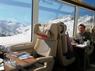 Podívejte se, jak vypadá výlet luxusním vlakem Glacier Express Excellence Class