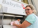 V perovské nemocnici zane slouit nový modernizovaný babybox, na snímku pi...