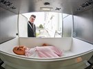V perovské nemocnici zane slouit nový modernizovaný babybox, na snímku...