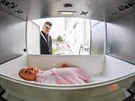 V p�erovsk� nemocnici za�ne slou�it nov� modernizovan� babybox, na sn�mku...