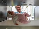 V perovsk nemocnici zane slouit nov modernizovan babybox, na snmku pi...