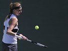 Petra Kvitová v osmifinále turnaje v Dubaji
