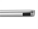 Notebook Huawei MateBook X Pro umoní pipojit i klasický USB-A konektor.