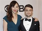 Erin Darkeová a Daniel Radcliffe na Tony Awards (New York, 8. ervna 2014)