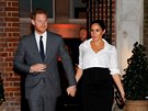 Princ Harry a vévodkyn Meghan (Londýn, 7. února 2019)