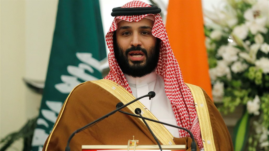 Saúdský korunní princ Muhammad bin Salmán (20. února 2019)