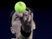 Petra Kvitov ve tvrtfinle turnaje v Dubaji.